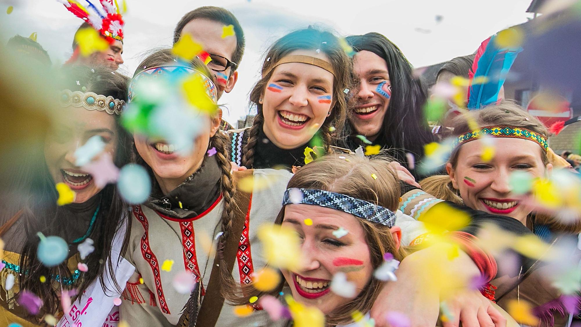 Karnevalszug in Meckenheim 2017. Foto: Meike Böschemeyer