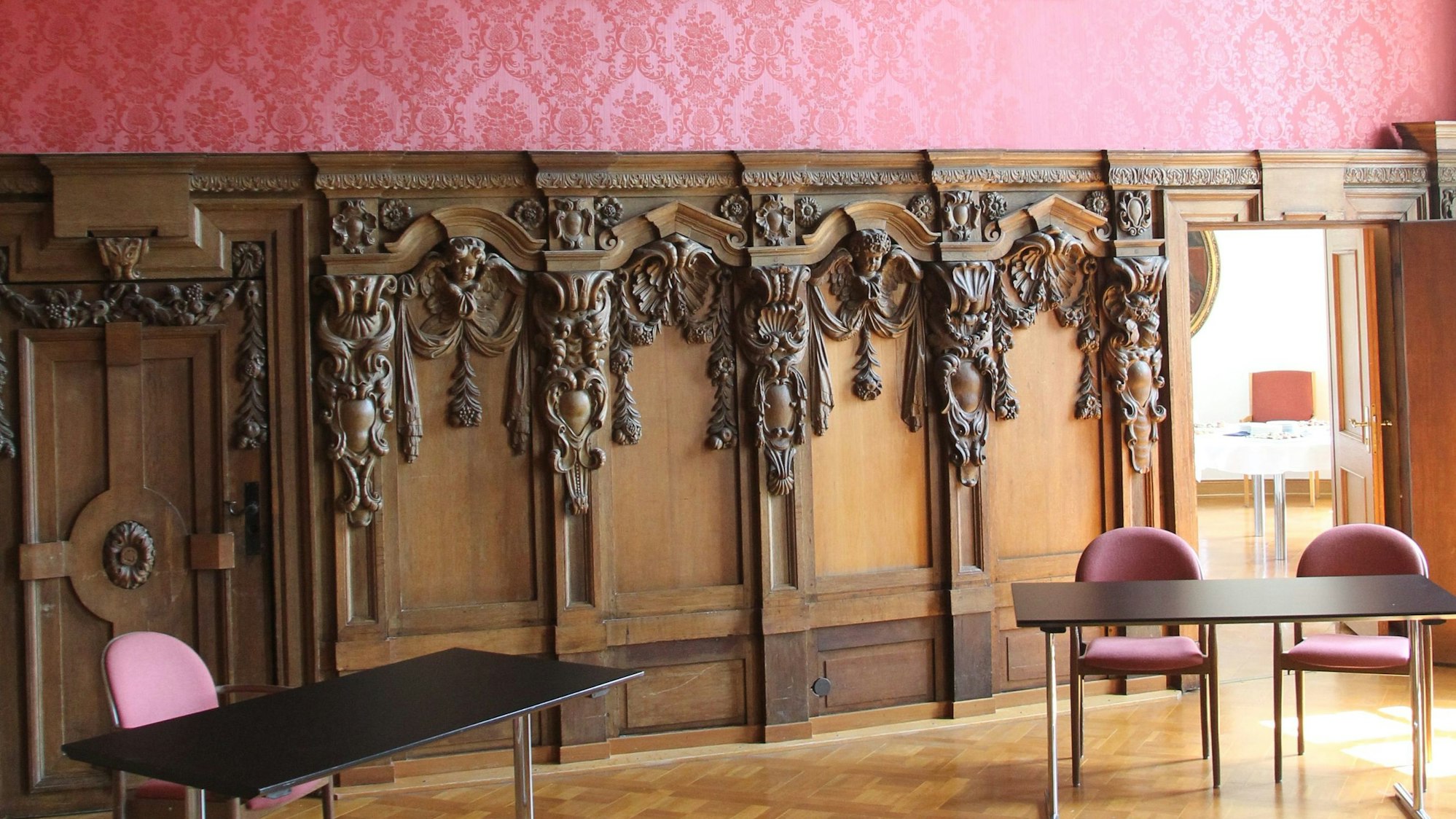 Das neue Trauzimmer im Schloss Birlinghoven.