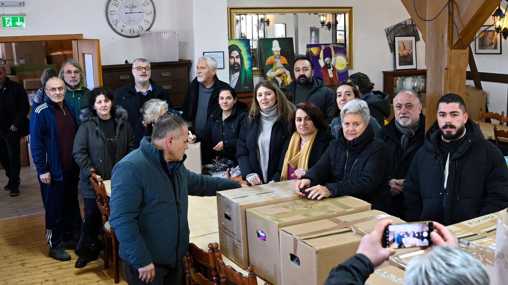 08.02.2023
Steinberg
Hilfstransport ins türkische Erdbebengebiet