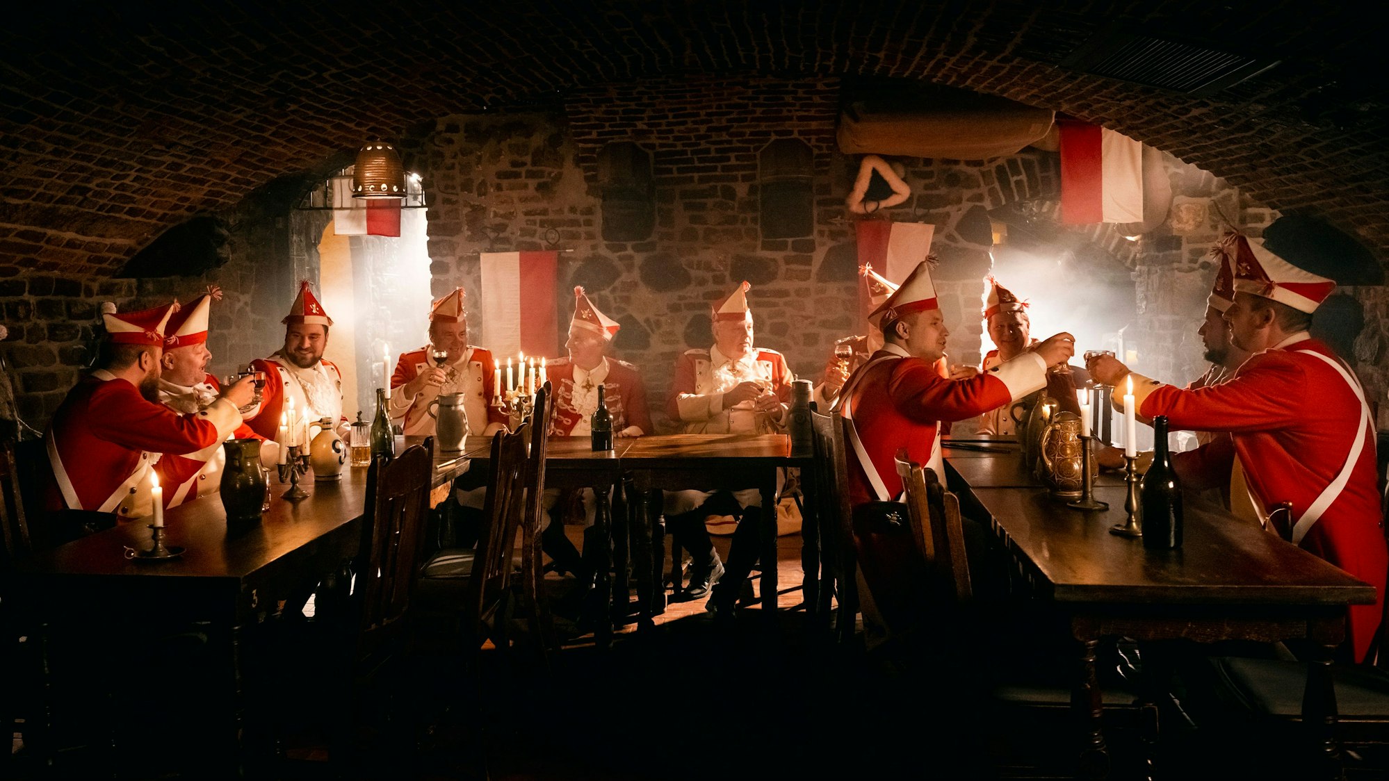 Auch die Roten Funken bekommen ihre Rolle im Film.