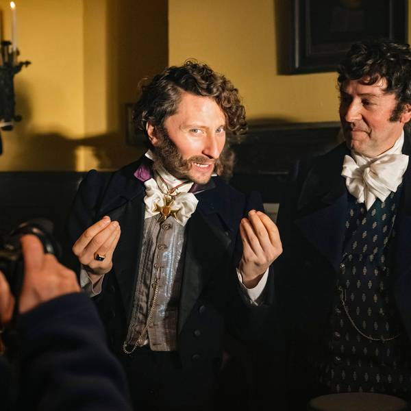 200 Jahre Karneval: Die beiden Gründer des Festordnenden Komitees, Heinrich von Wittgenstein (l., Moritz Heidelbach) und Matthias Joseph de Noël (Piet Fuchs, r.) im WDR-Film.