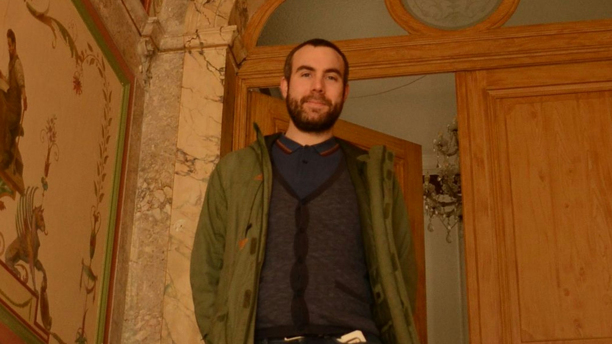 Sven Riedel und seine Frau wohnen seit 2019 in der Villa.