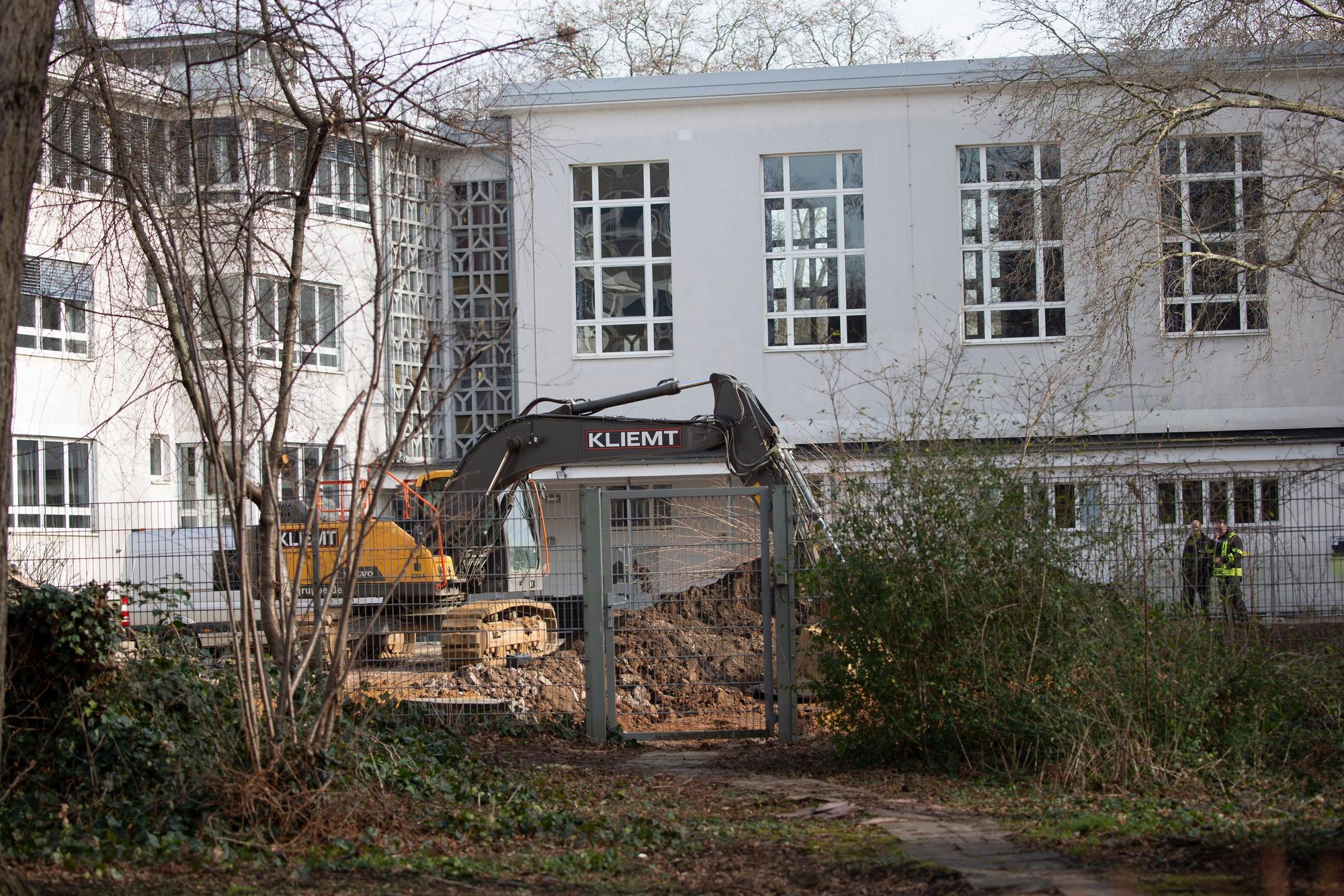 Der Blindgänger musste noch am Donnerstag entschärft werden.