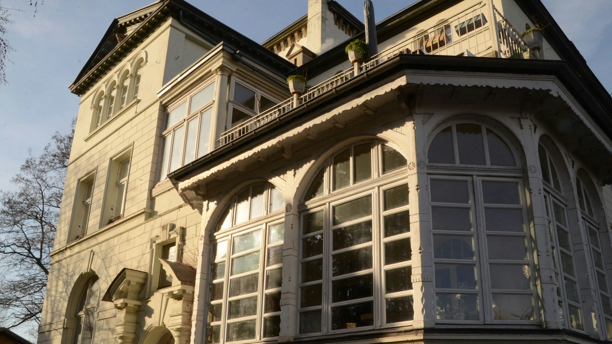 Das Gebäude ist denkmalgeschützt.