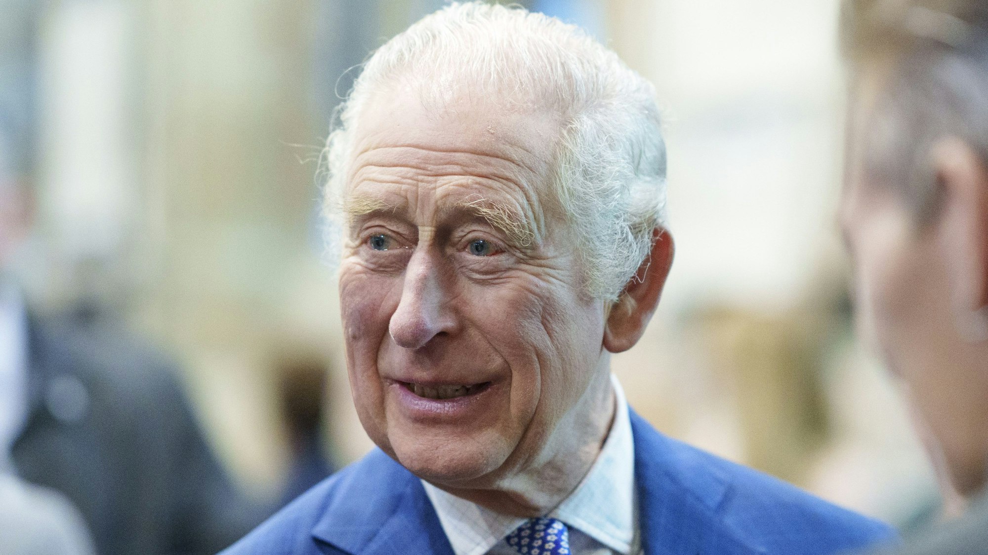 König Charles III. von Großbritannien nimmt an einer Feier in der St. Giles’ Church teil.