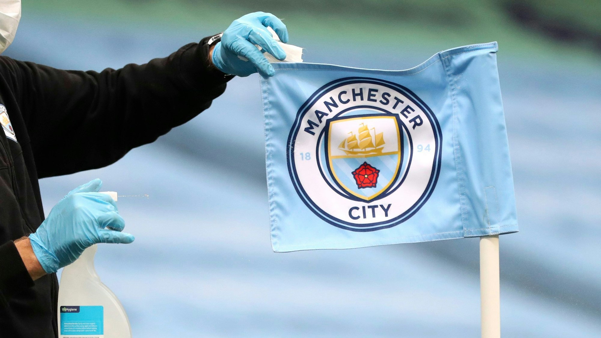 Manchester City Eckfahne