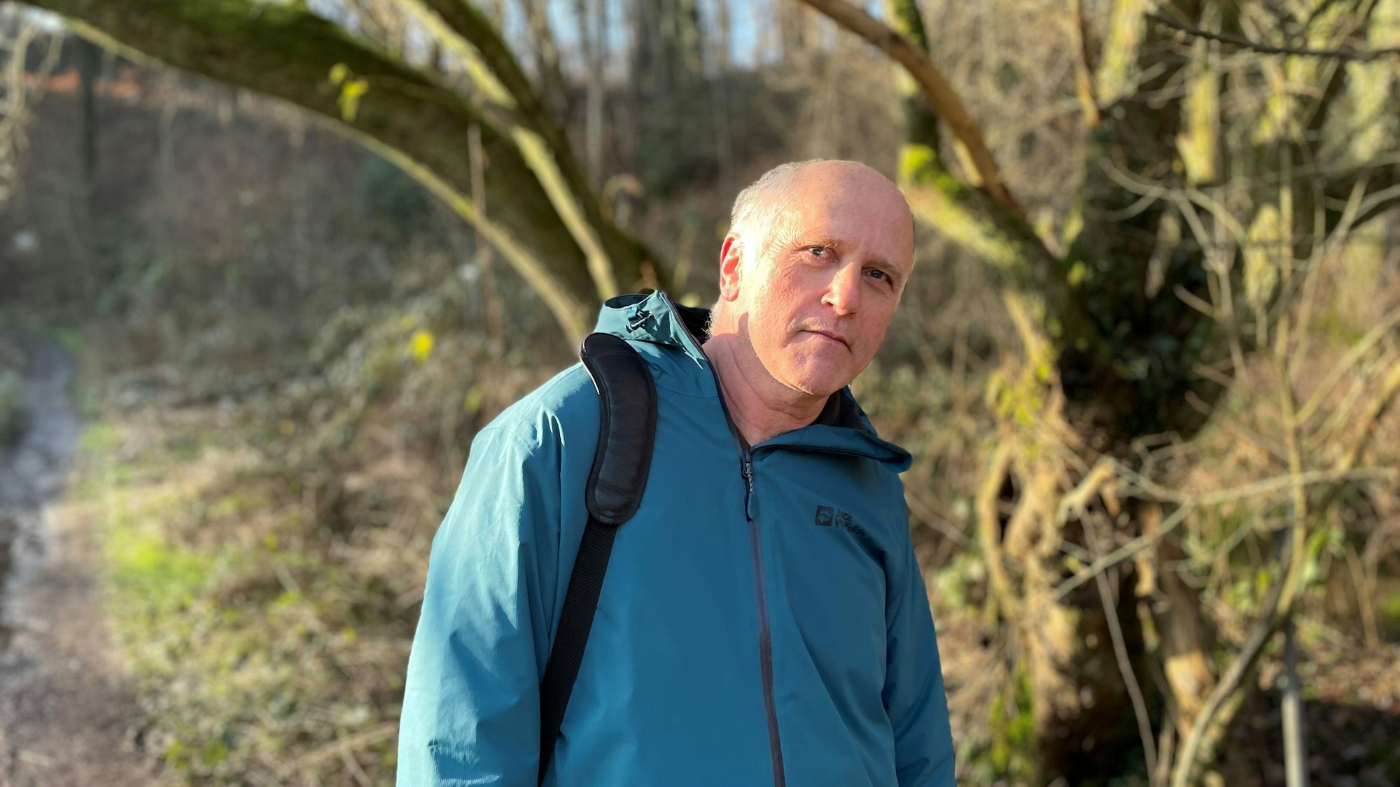 Profilansicht von Wilfried Knickmeier.