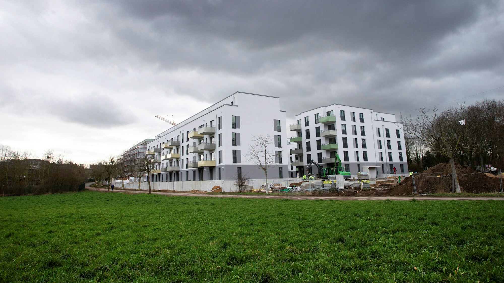 Ein Neubaugebiet in Chorweiler (Symbolbild)