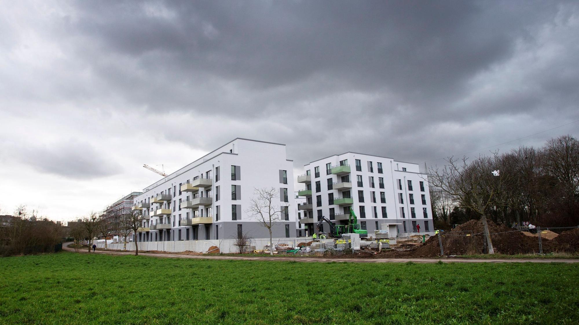 Ein Neubaugebiet in Köln-Chorweiler