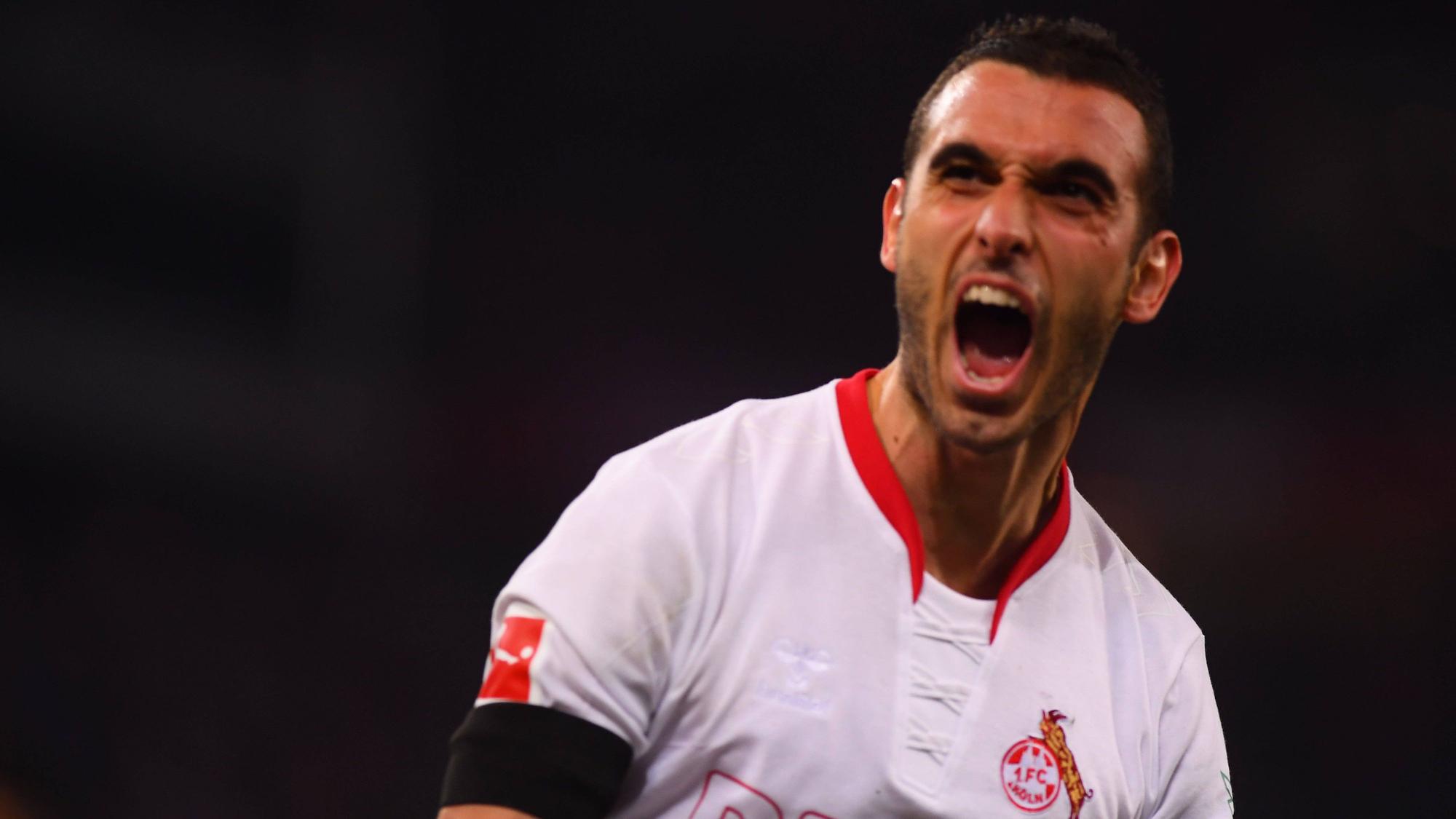 Ellyes Skhiri jubelt im FC-Trikot.