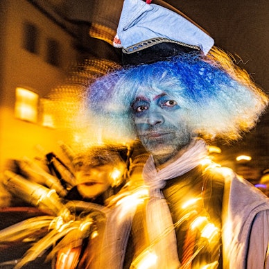 Eine ganz besondere Stimmung macht den Geisterzug aus.