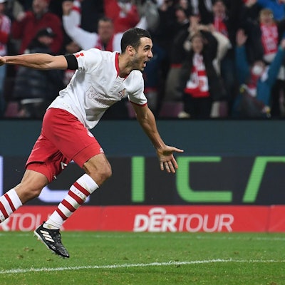 Das Tor zum 2:0 fiel durch Ellyes Skhiri.