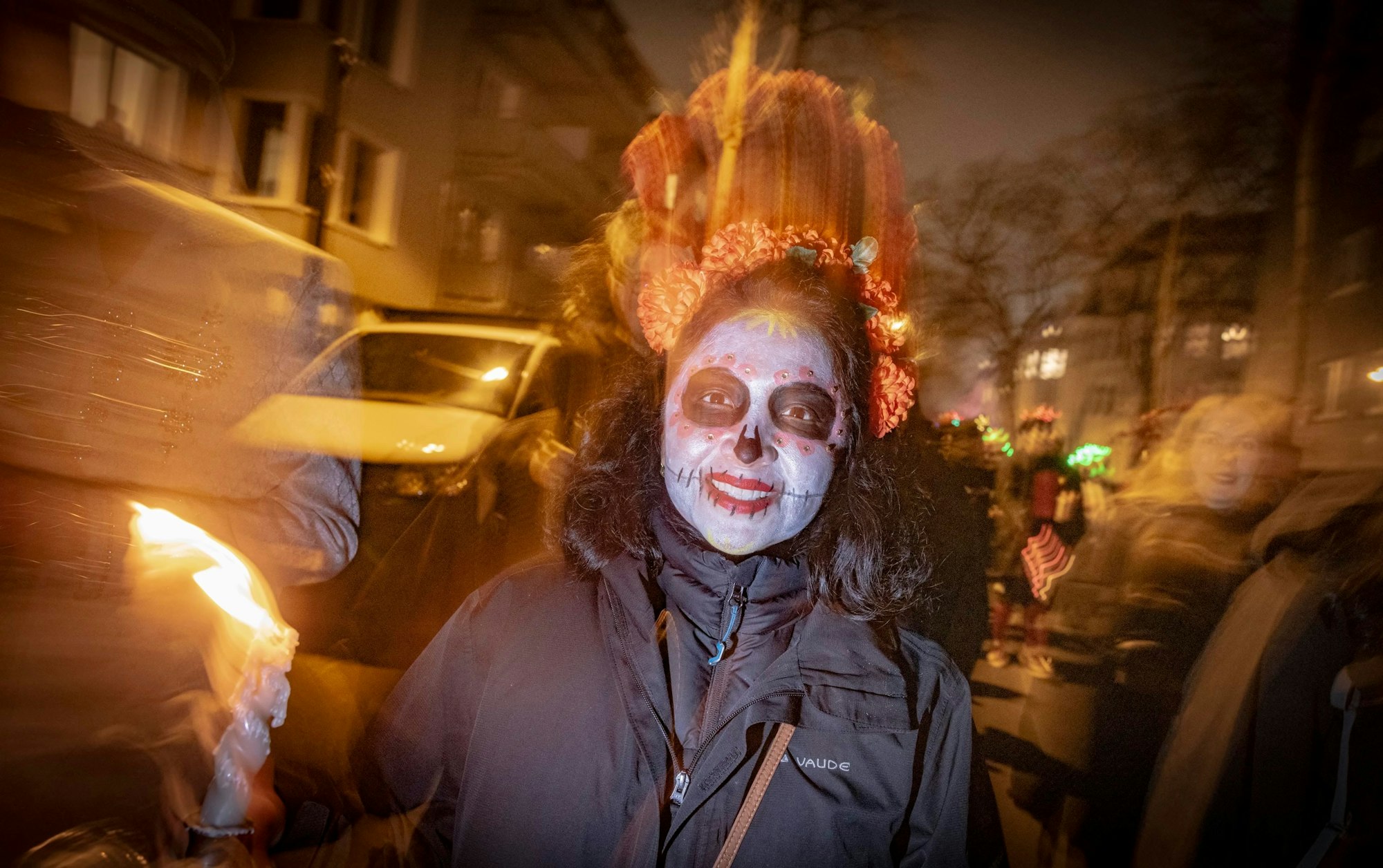 Viele Untote machten sich am Samstag auf den Weg.