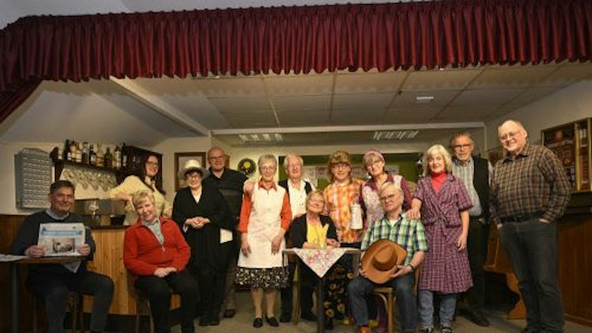 Der MGV Biesfeld führt einen neuen Schwank auf.