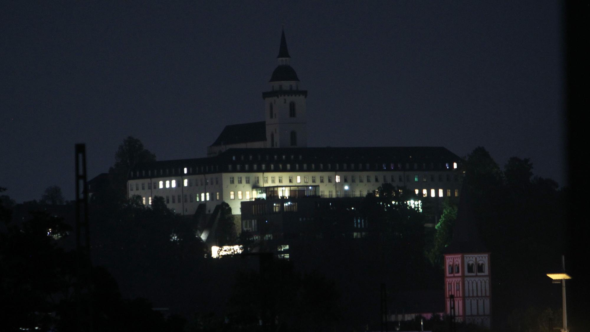Die Abtei auf dem Michaelsberg in Siegburg.