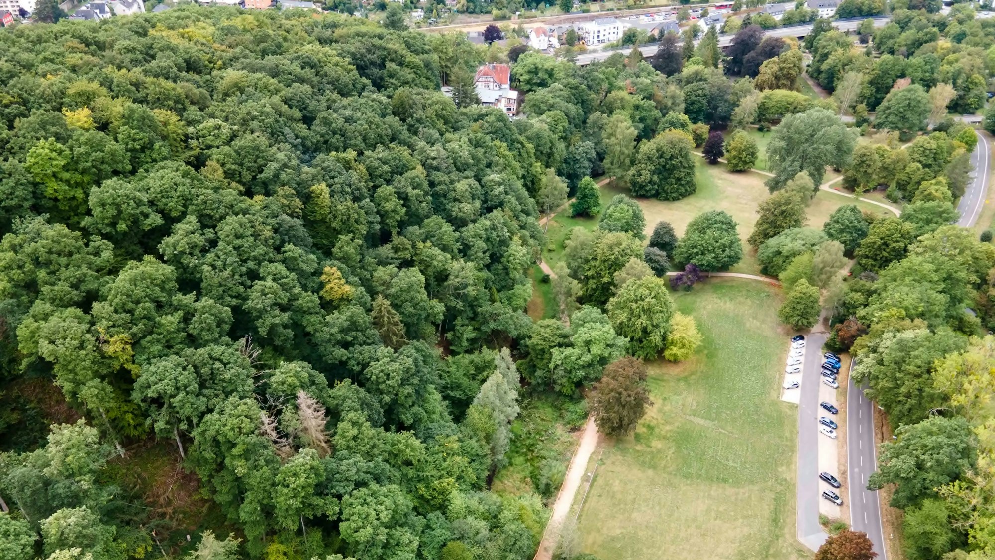 Im Schleidpark in Bad Münstereifel soll ein Gesundheitszentrum entstehen.