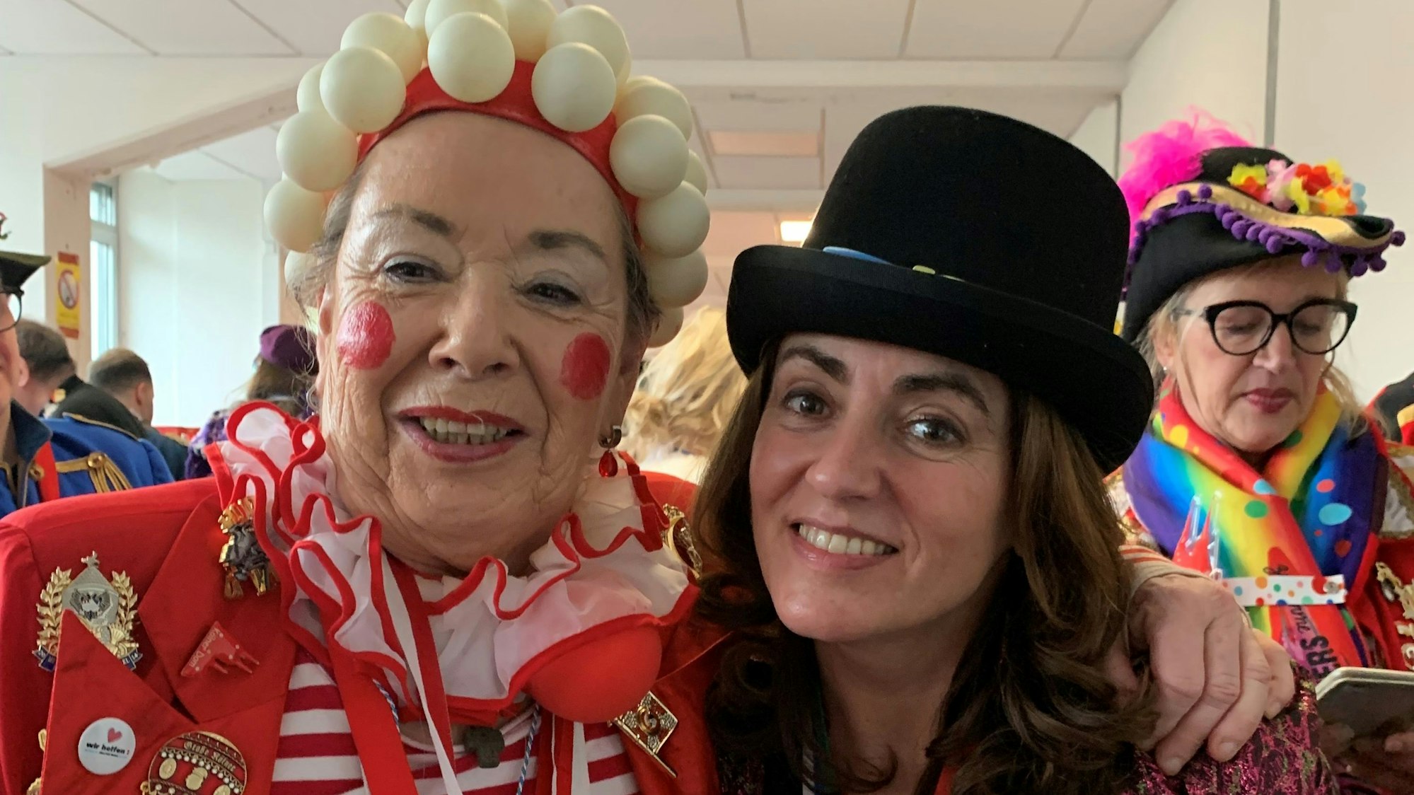 Barbara Schock-Werner und Linda Mai