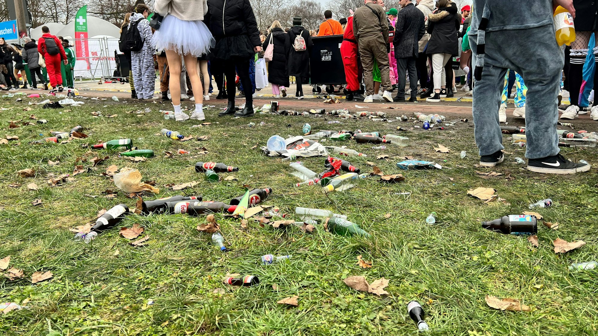 Müll im Zülpicher Viertel