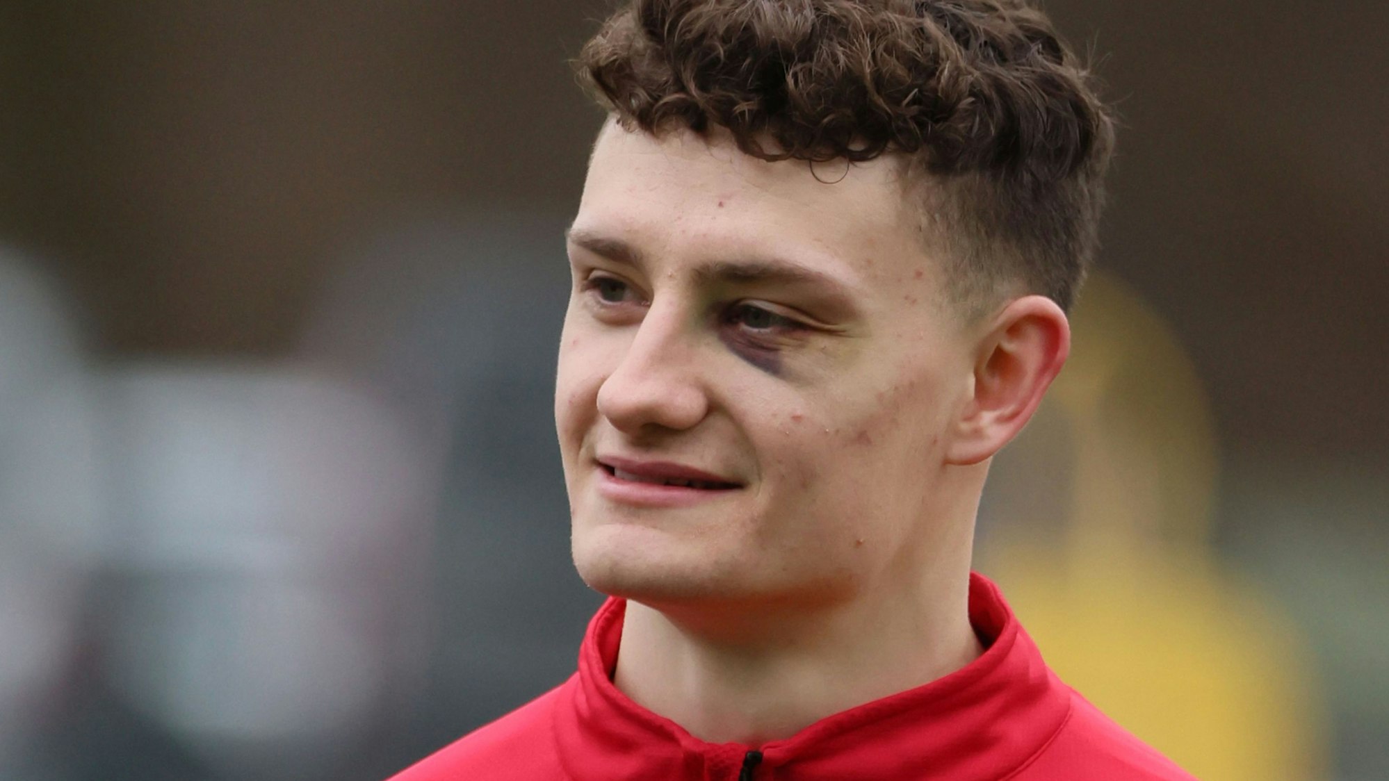 Eric Martel beim Training.