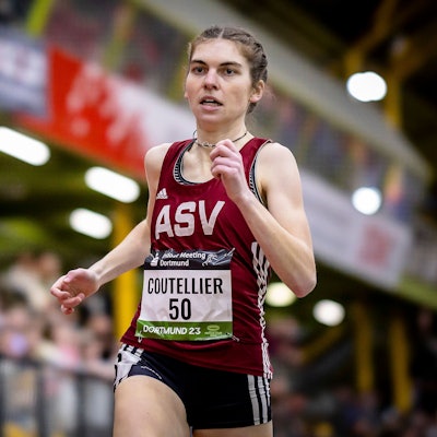 Sparkassen Indoor Meeting Dortmund Dortmund, 12.02.2023 Vera Coutellier ASV Koeln Sparkassen Indoor Meeting Dortmund im Rahmen der World Athletics Indoor Tour Bronze in der Helmut-Koernig-Halle in Dortmund, Deutschland am 12.02.2023. *** Sparkassen Indoor Meeting Dortmund Dortmund, 12 02 2023 Vera Coutellier ASV Koeln Sparkassen Indoor Meeting Dortmund as part of the World Athletics Indoor Tour Bronze at the Helmut Koernig Halle in Dortmund, Germany on 12 02 2023 Copyright: xBEAUTIFULxSPORTS/AxelxKohringx