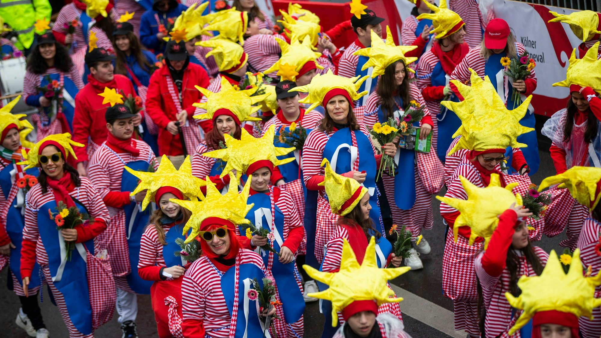 Die Schull- und Veedelszöch werden von den Brauchtumsfördern organisiert.