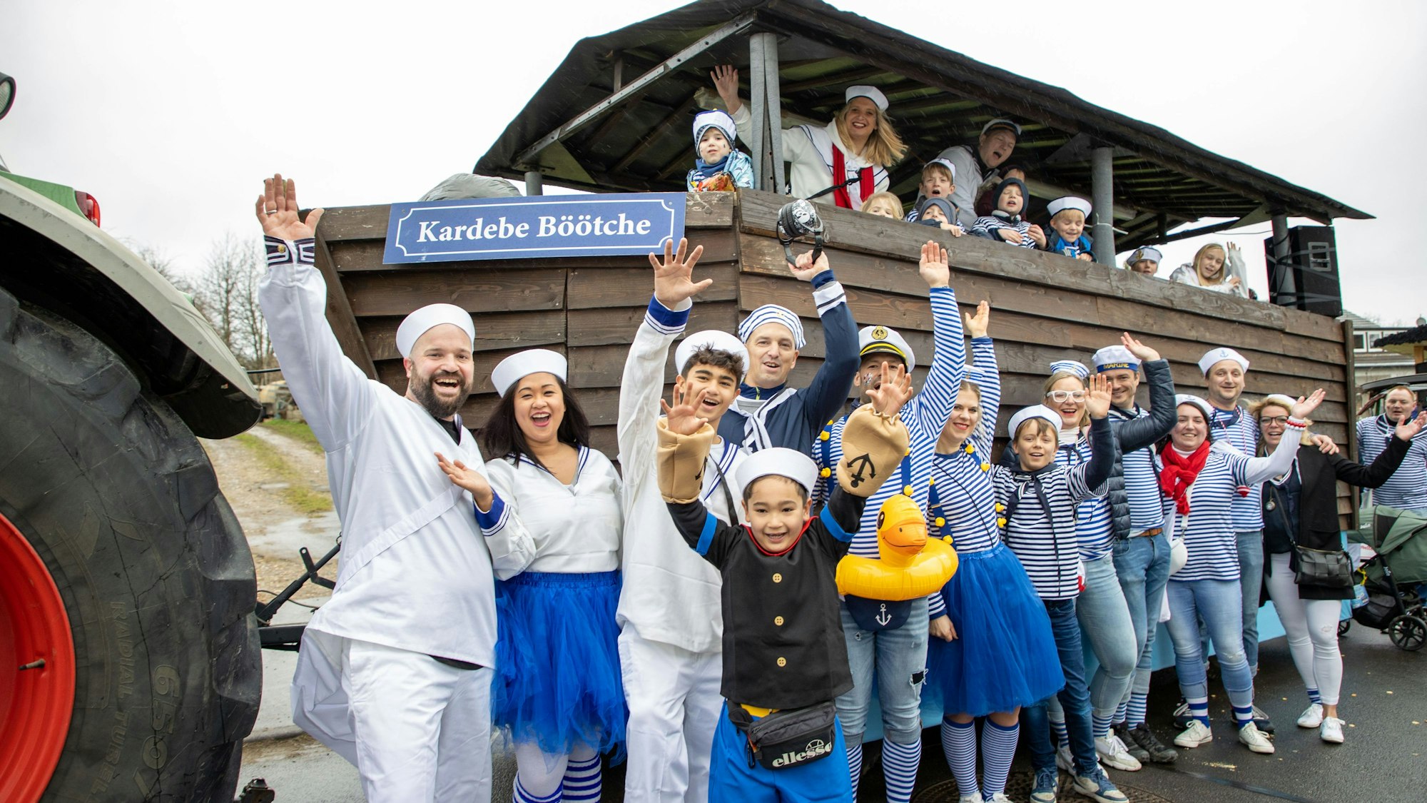 Die jecke Marine von Waldorf