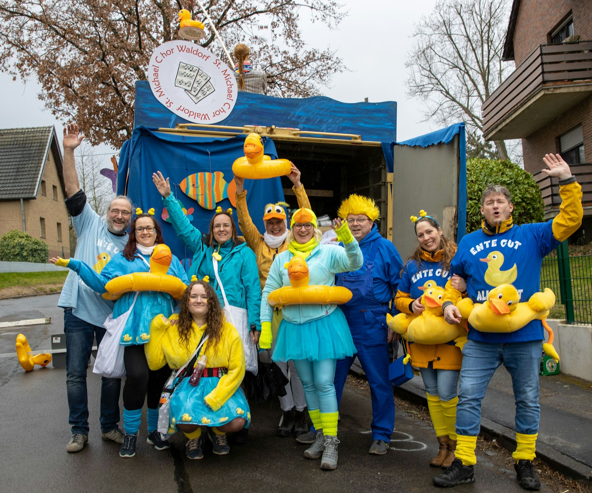 Ente gut, alles gut, gilt beim Sankt-Michael-Chor.