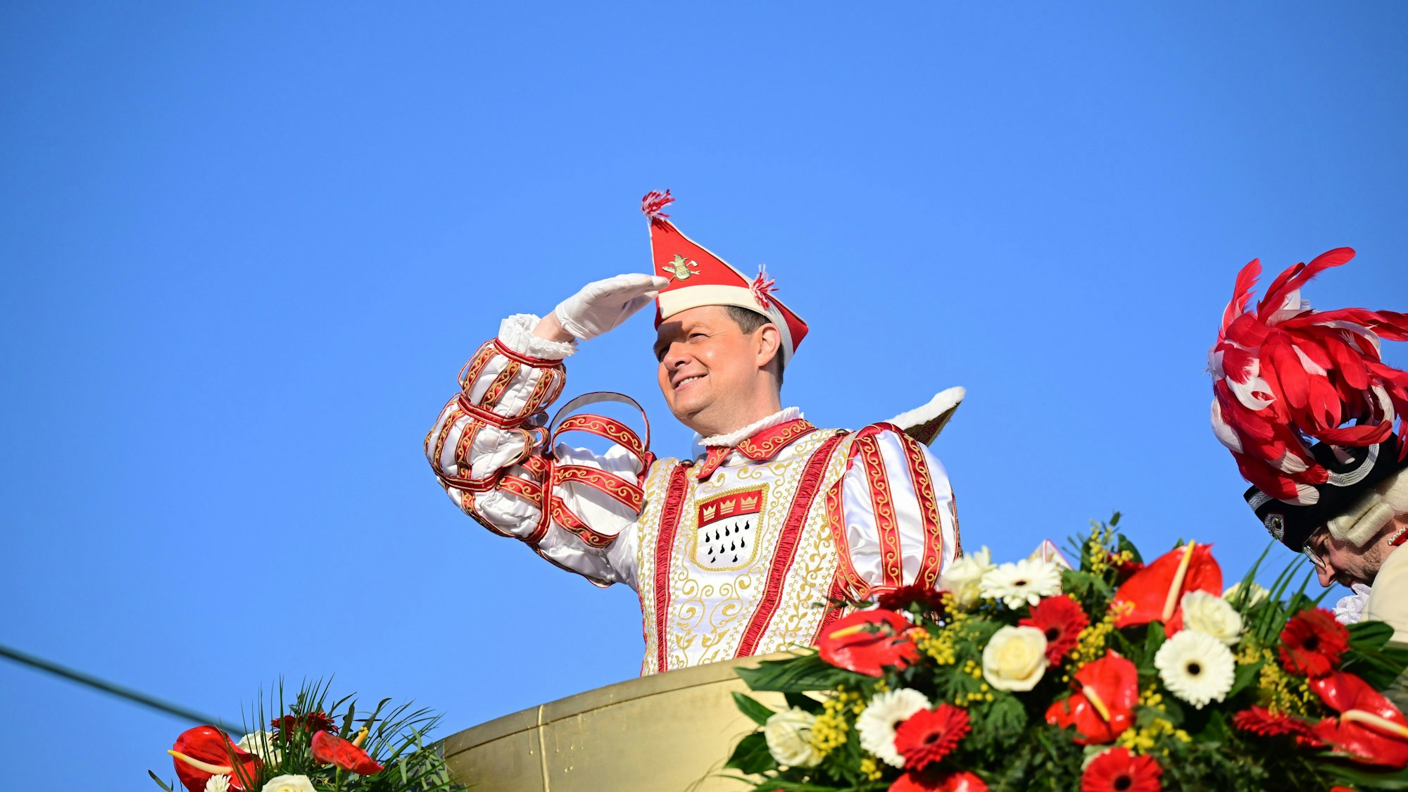 Und er kütt doch: Der Prinz ließ auf sich warten.