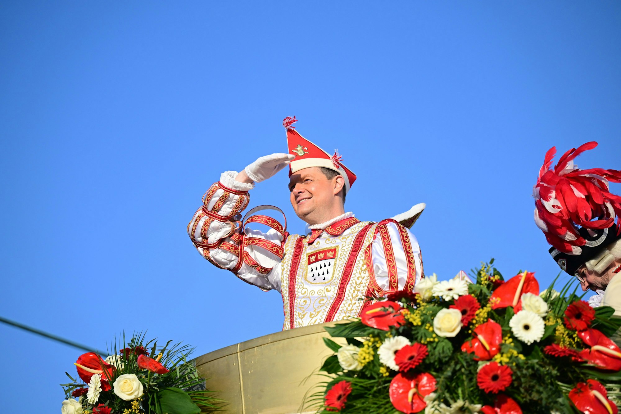 Der Prinz im Rosenmontagszug