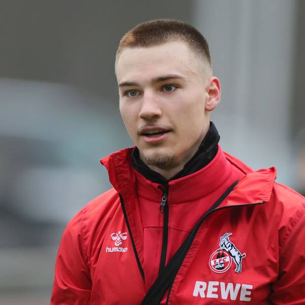 Tim Lemperle beim Training des 1. FC Köln