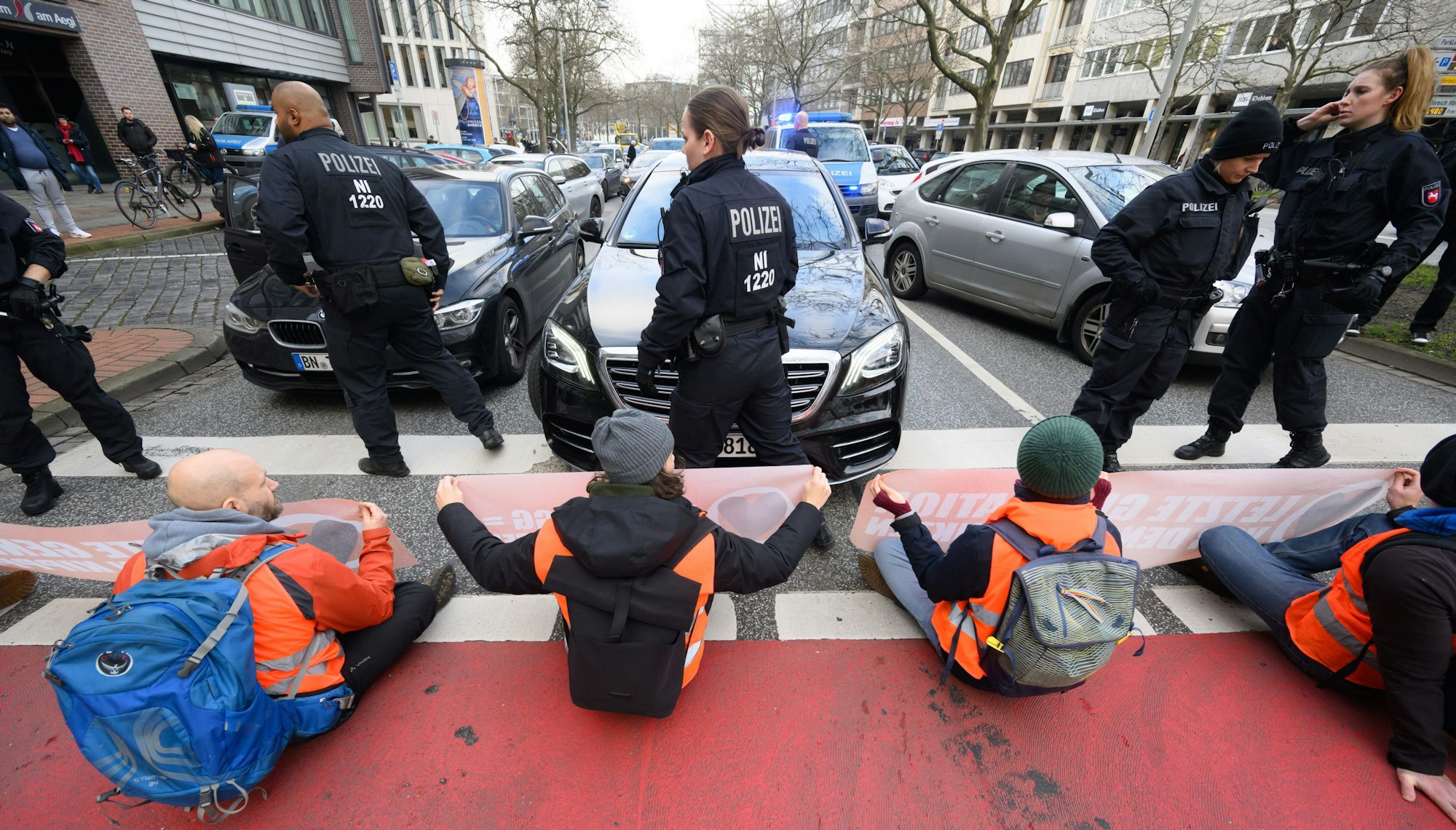 Klimakleber in Hannover