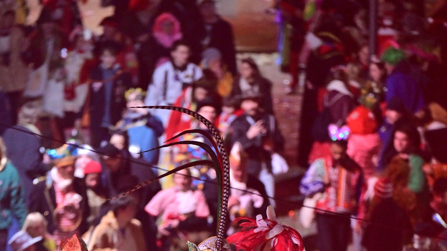 Der Prinz bei seiner Ankunft in der Südstadt