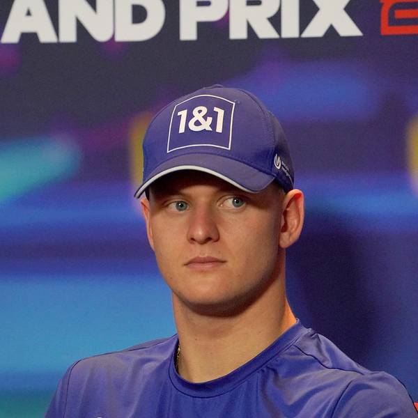 Mick Schumacher während einer Pressekonferenz vor dem Großen Preis von Abu Dhabi (Archivbild)