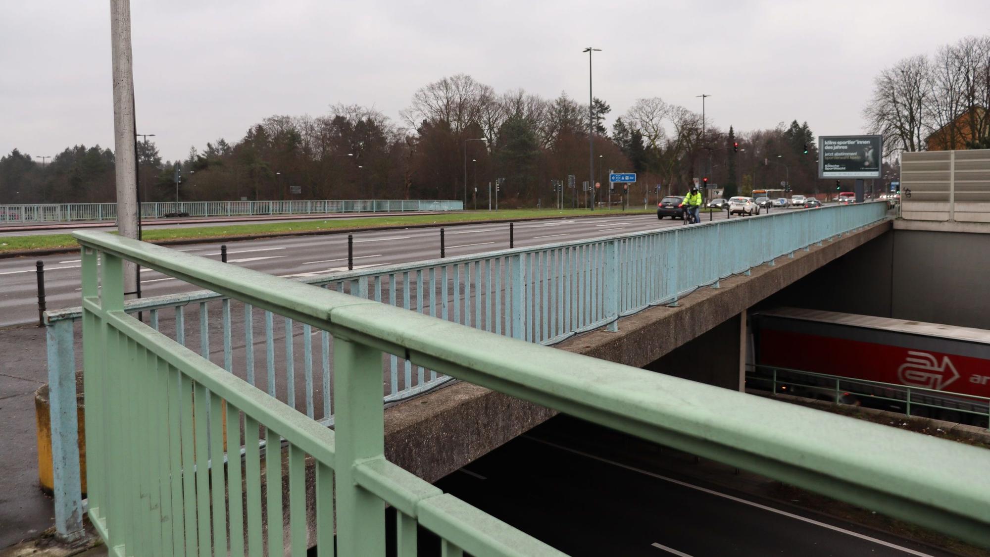 Die künftige Breite der Radwege auf der Brücke gab anlass zu einer heftigen Diskussion.