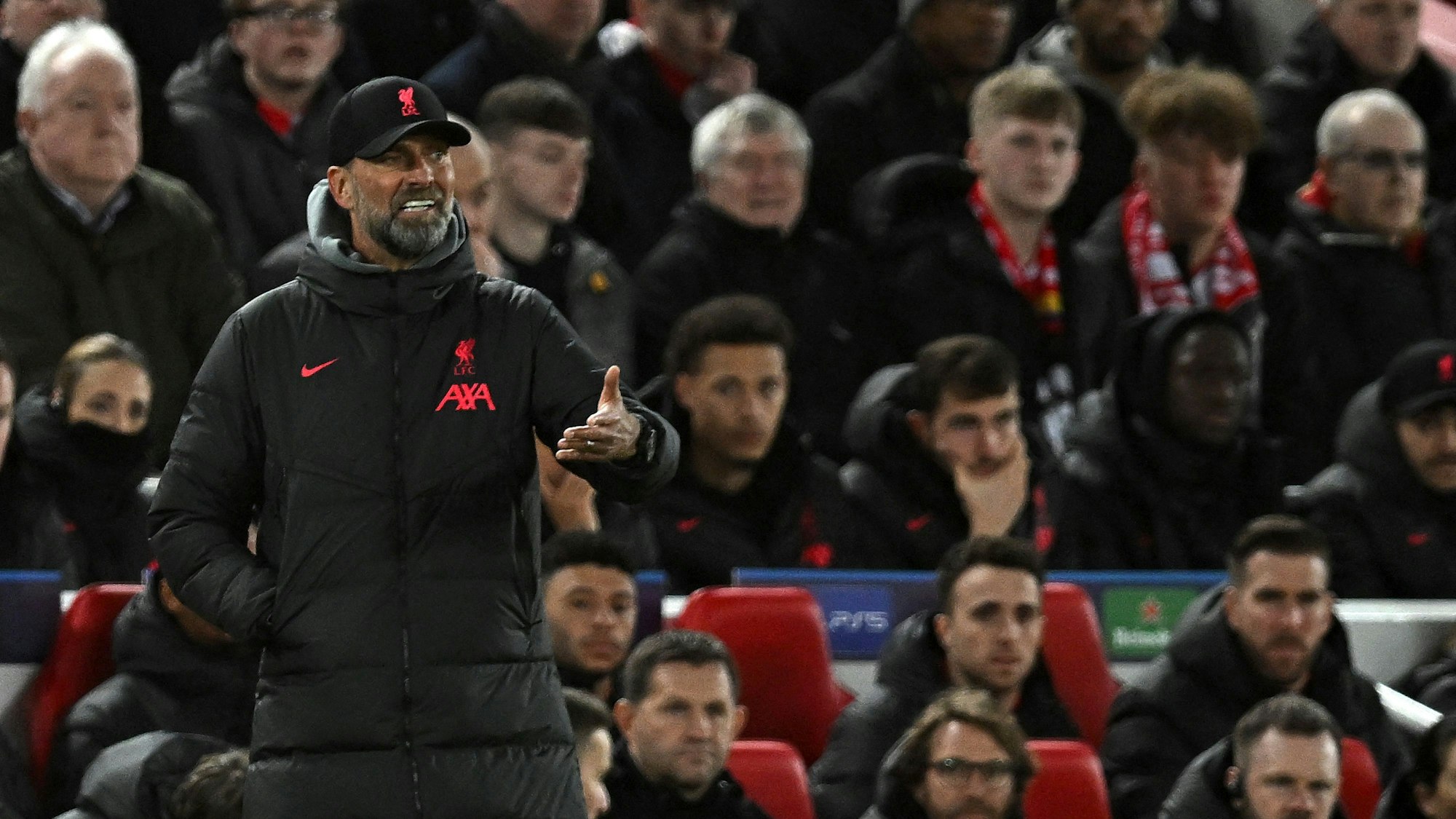 Liverpool's Trainer Jurgen Klopp