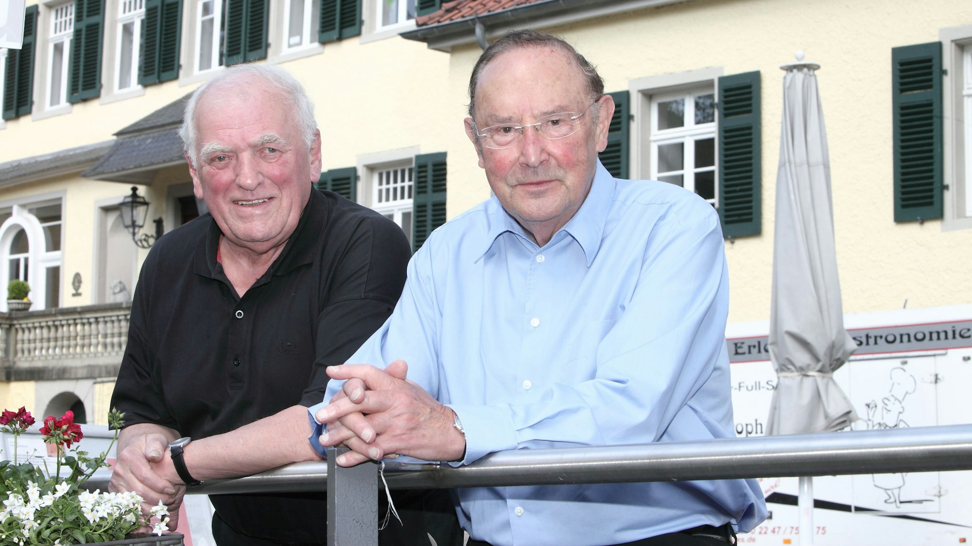 Winfried Reske (r.) mit seinem langjährigen Weggefährten Dieter Happ.