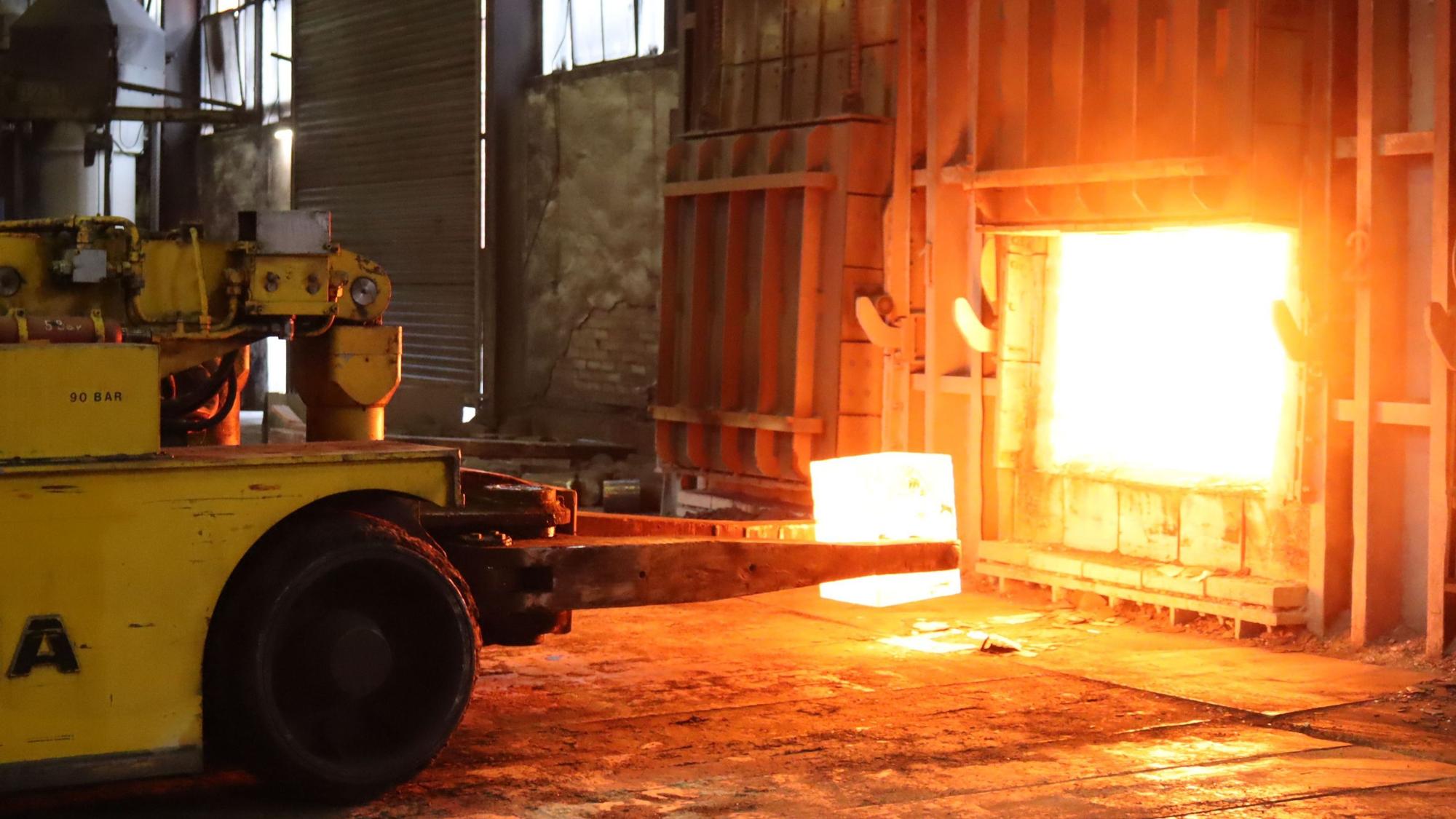 Das Hammerwerk Erft benötigt viel Energie in Form von Gas und Strom.