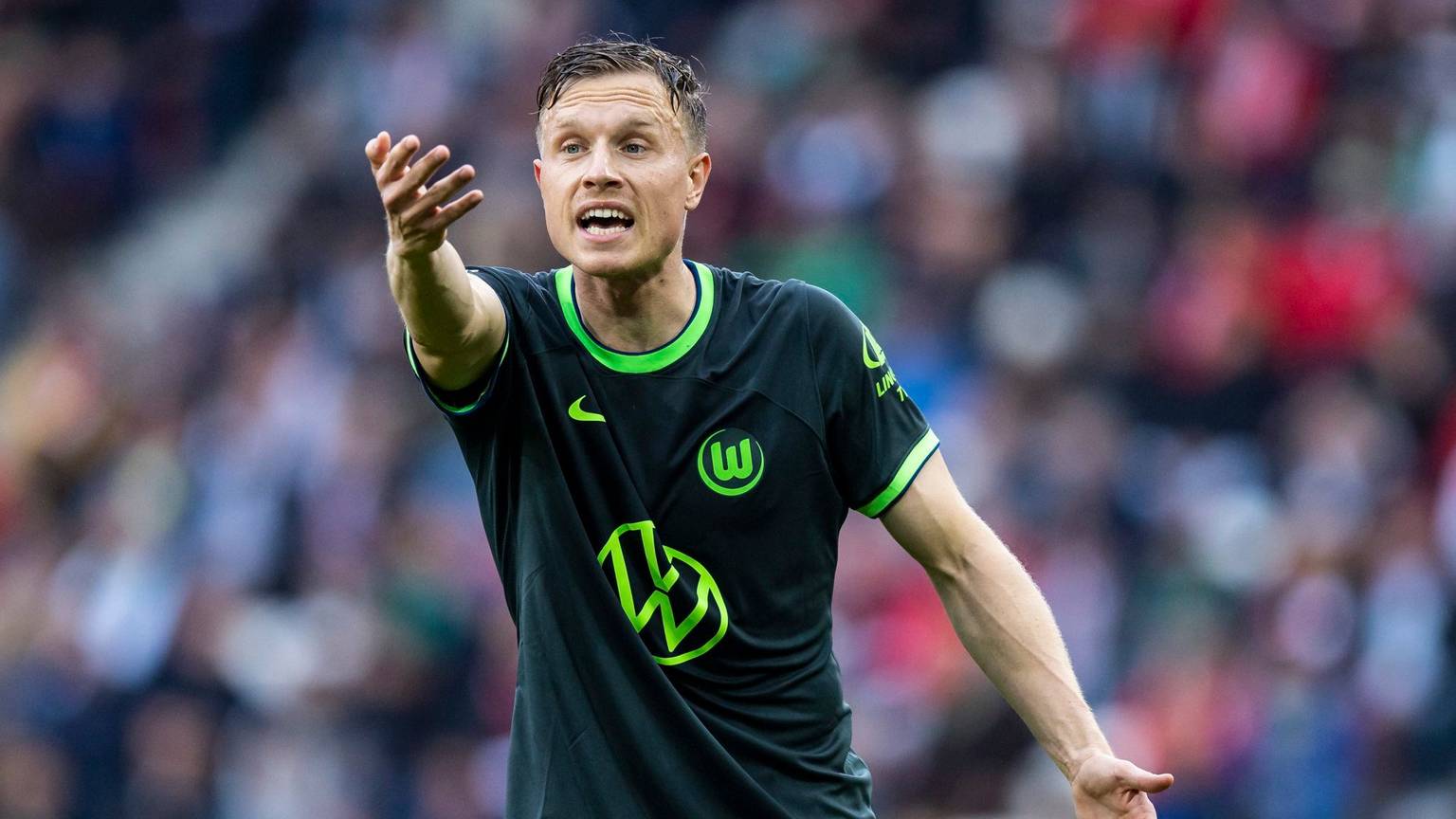 Es ist Yannick Gerhardt zu sehen.