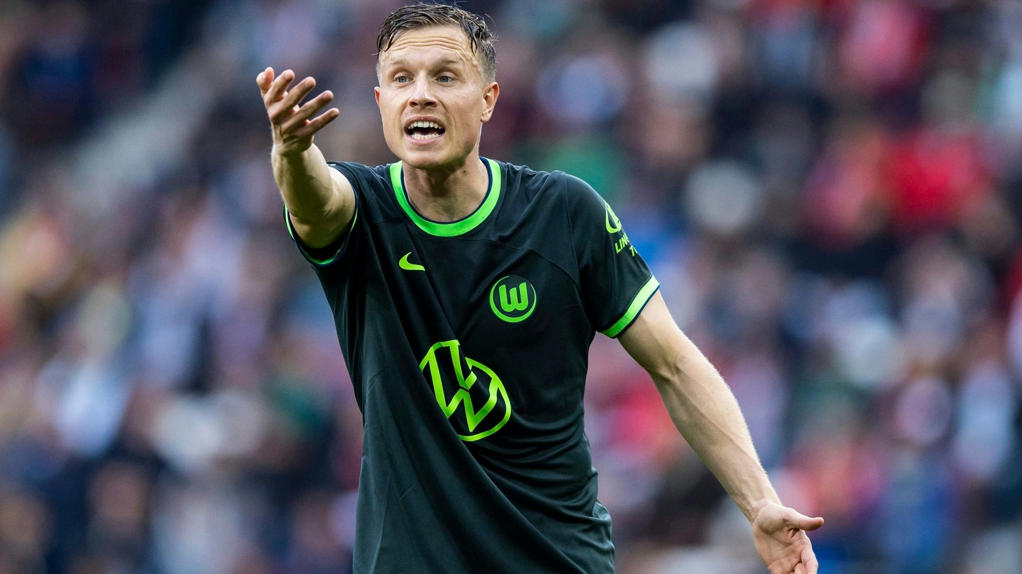 Es ist Yannick Gerhardt zu sehen.