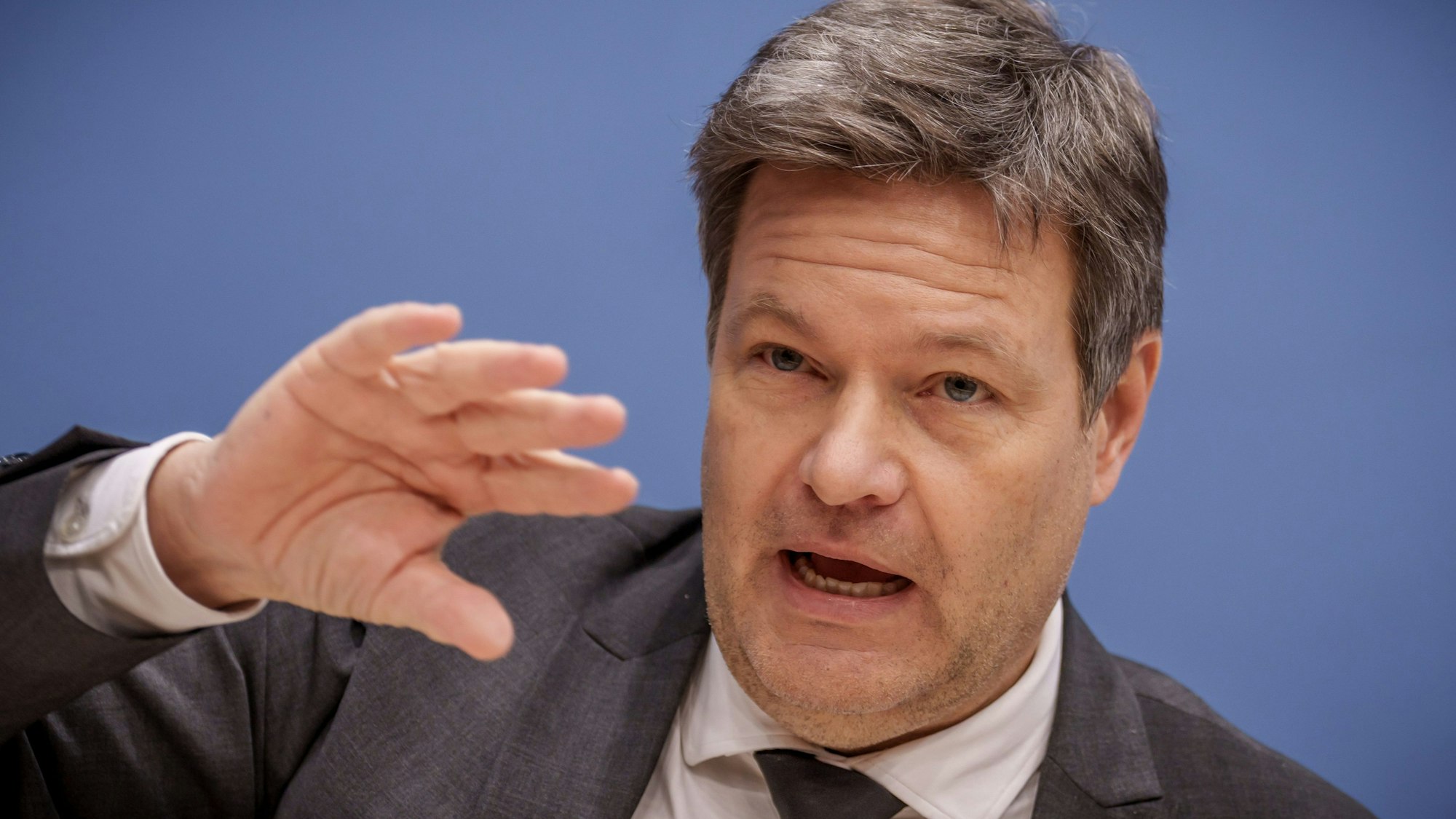 25.01.2023, Berlin: Robert Habeck (Bündnis 90/Die Grünen)
