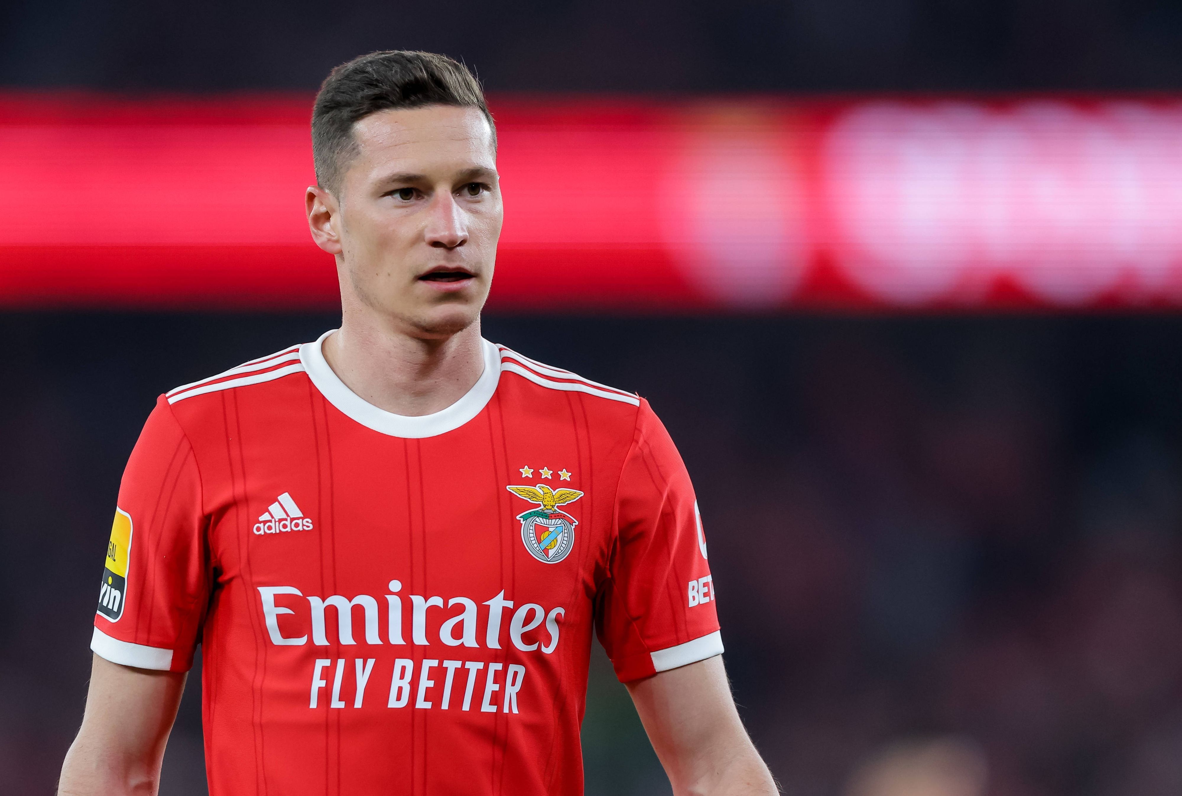 Julian Draxler im Trikot von Benfica Lissabon