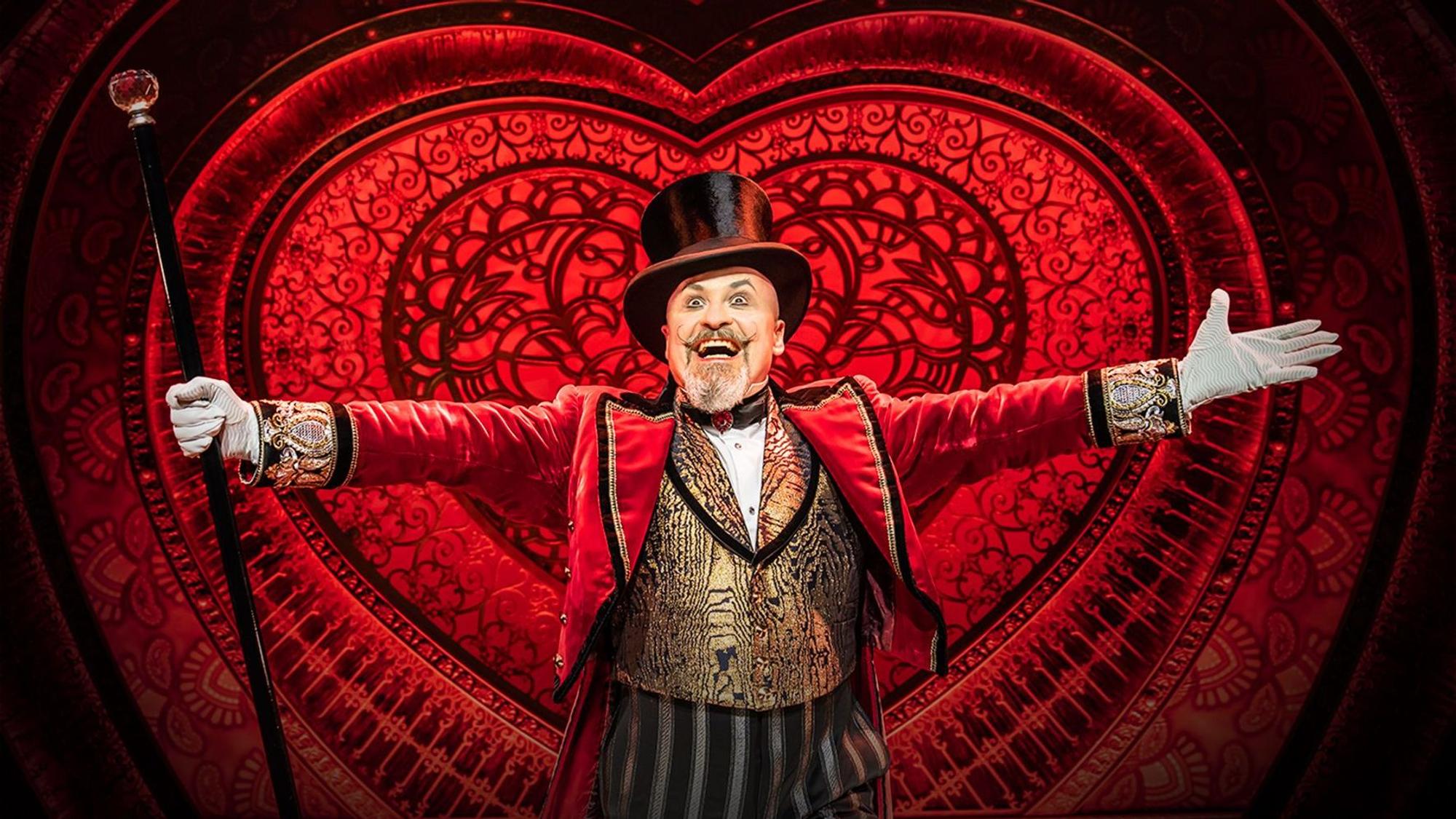 Gavin Turnbull als Harold Zigler im Musical „Moulin Rouge“.