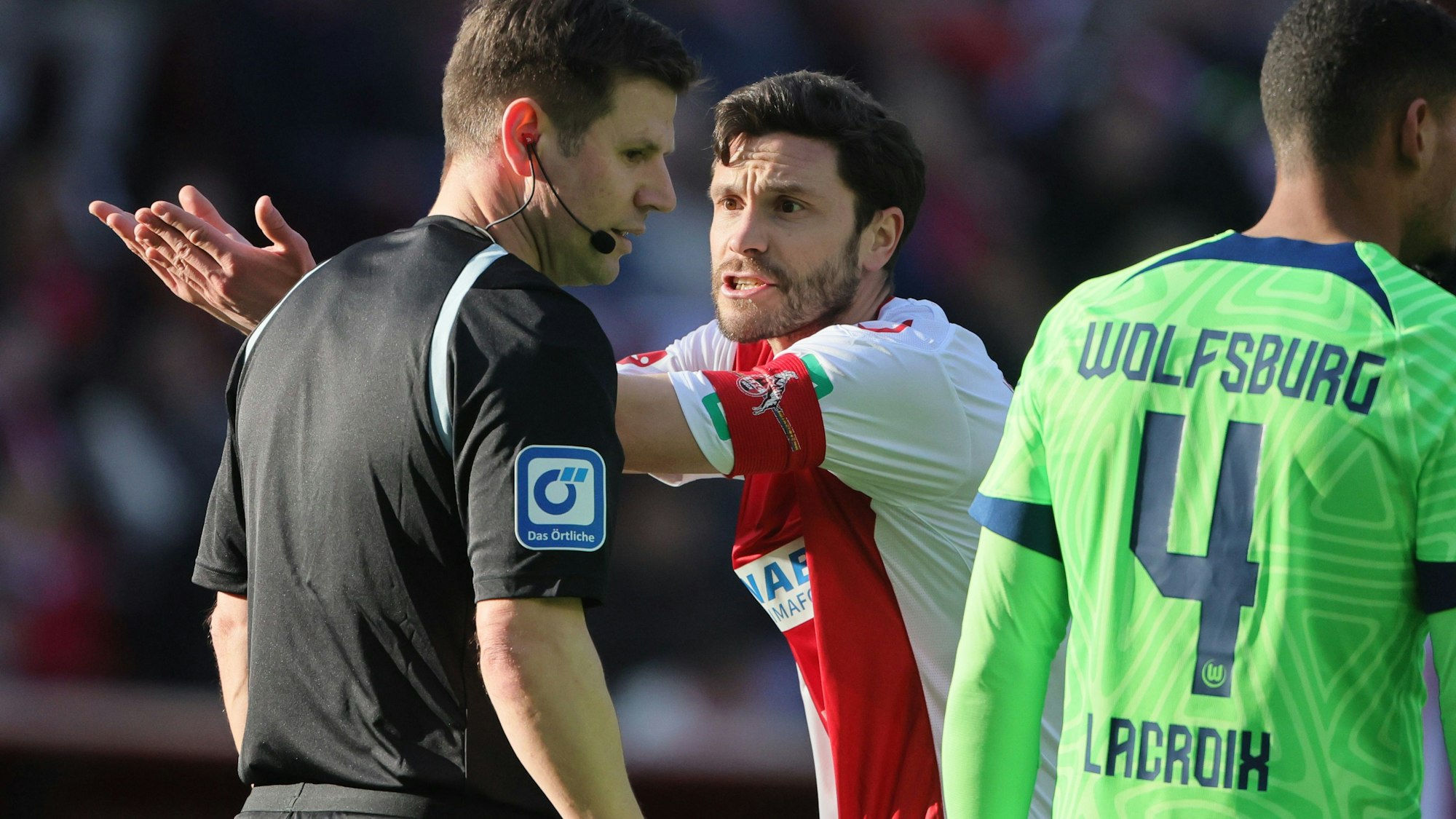 1.FC Köln vs. VFL Wolfsburg, 22. Spieltag, 25.02.2023, 15.30 Uhr, Jonas Hector (1. FC Köln), Bild: Herbert Bucco