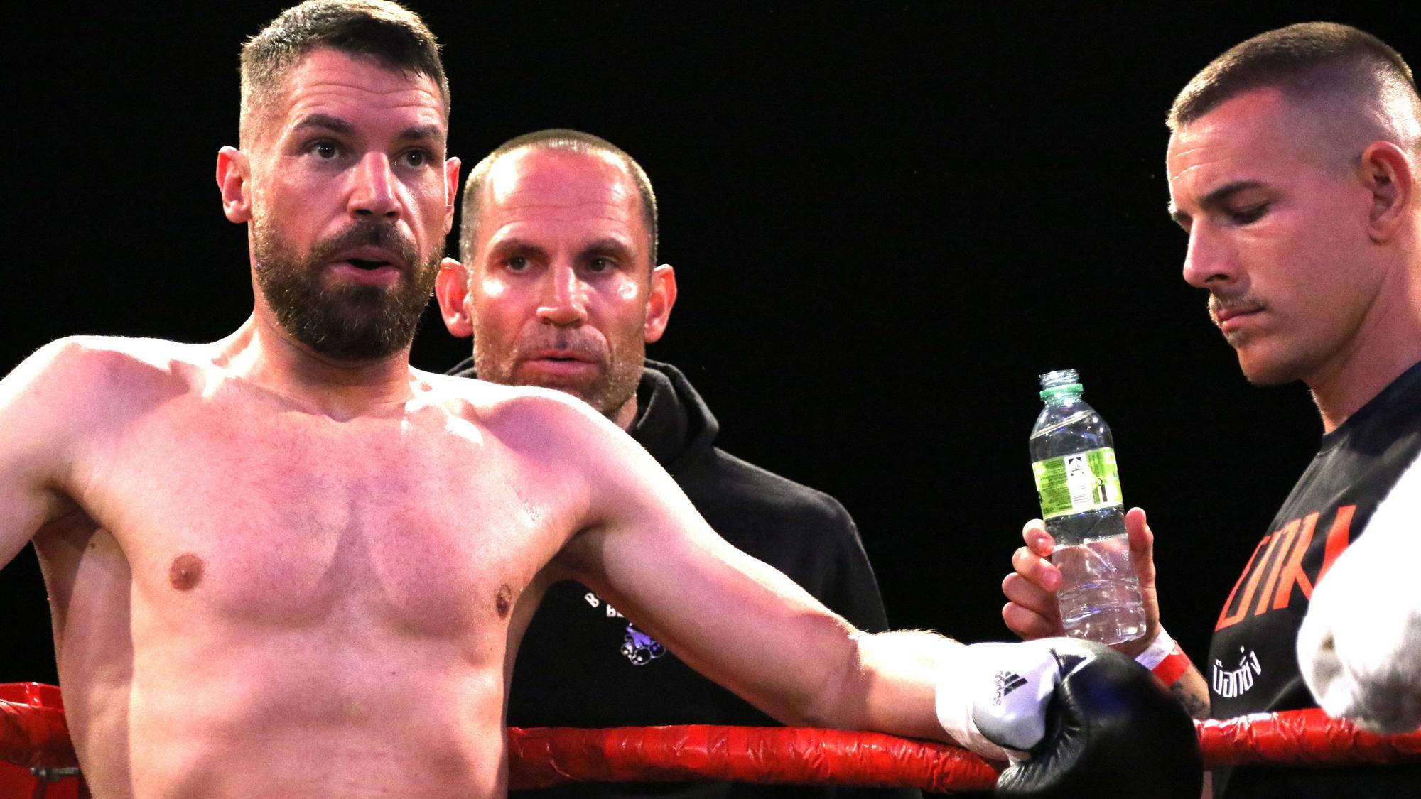 Diesmal nicht siegreich wie hier bei der Boxnacht 2021: Benny Blindert.