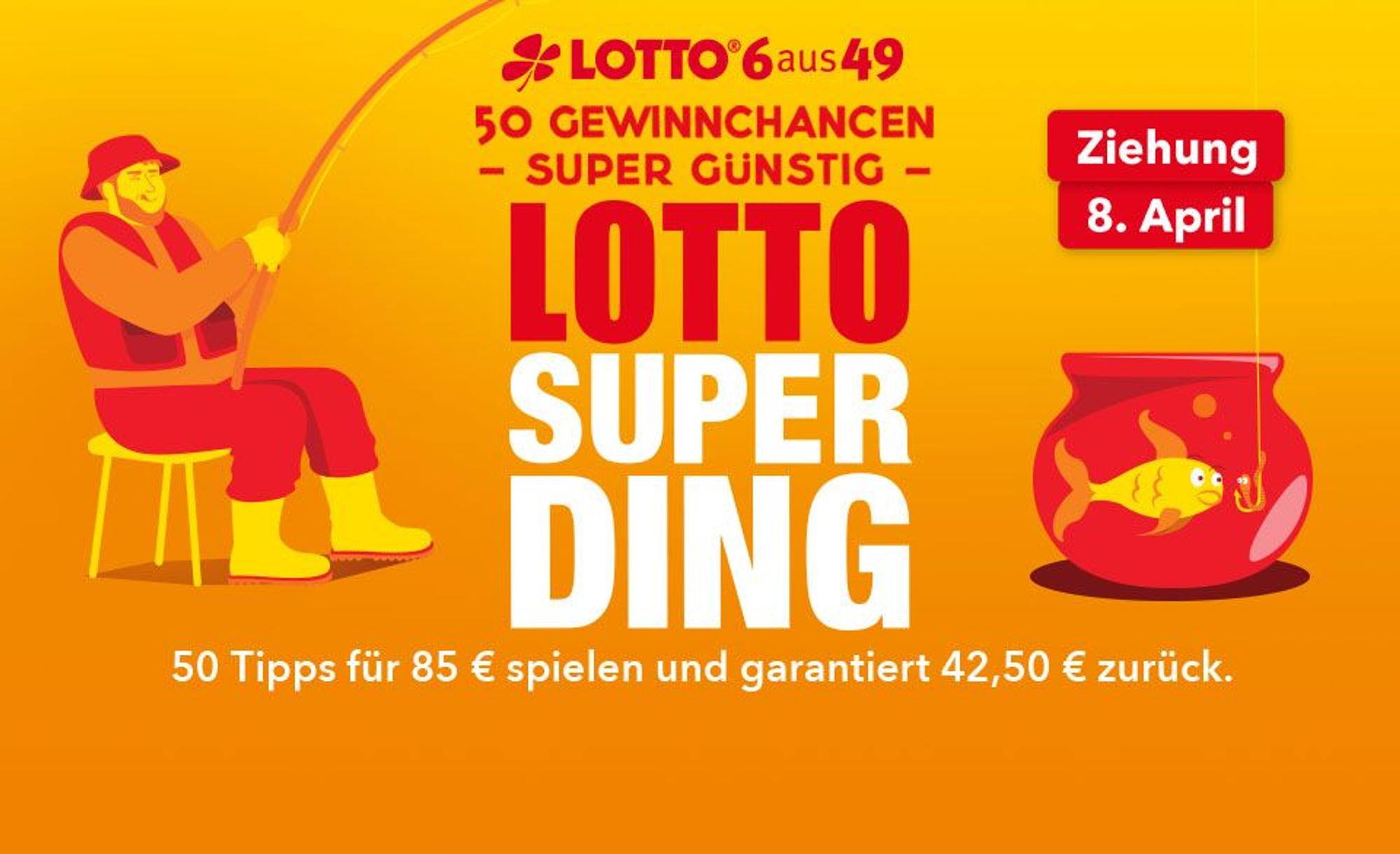 Infobild zum Lotto Superding von WestLotto.