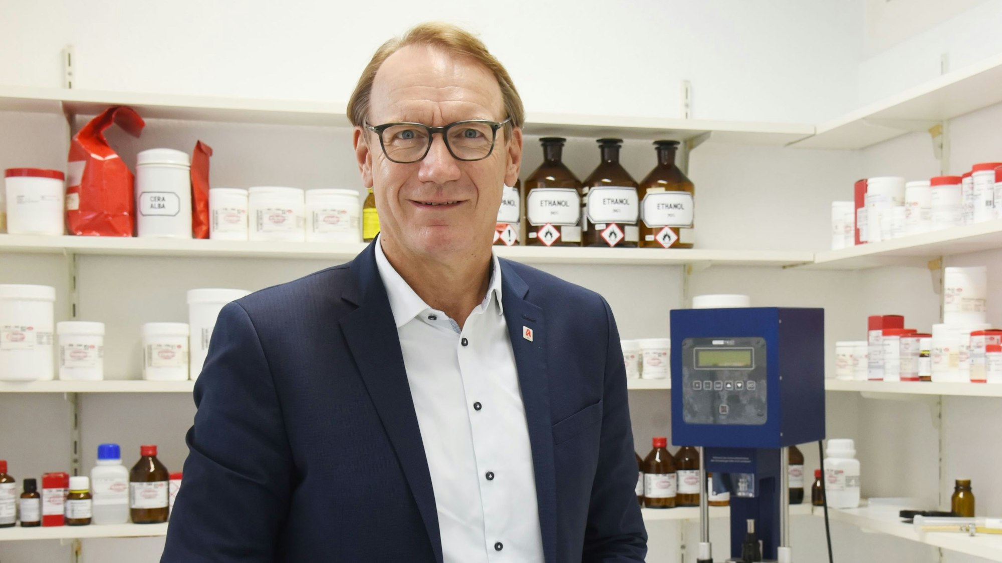 Thomas Preis, Apotheker und Vorsitzender des Apothekenverbands Nordrhein, im Portrait.