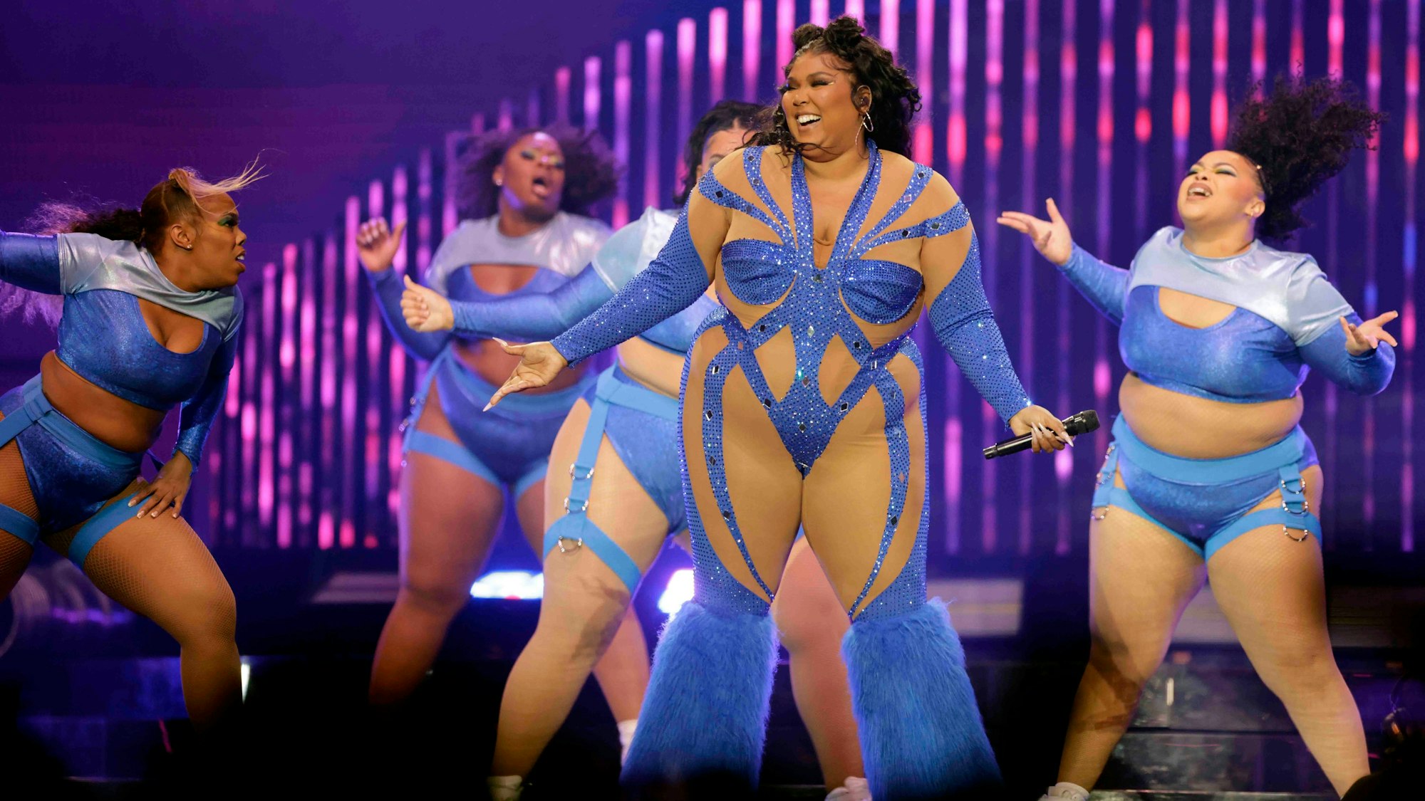 Lizzo bei ihrem Auftritt in Köln