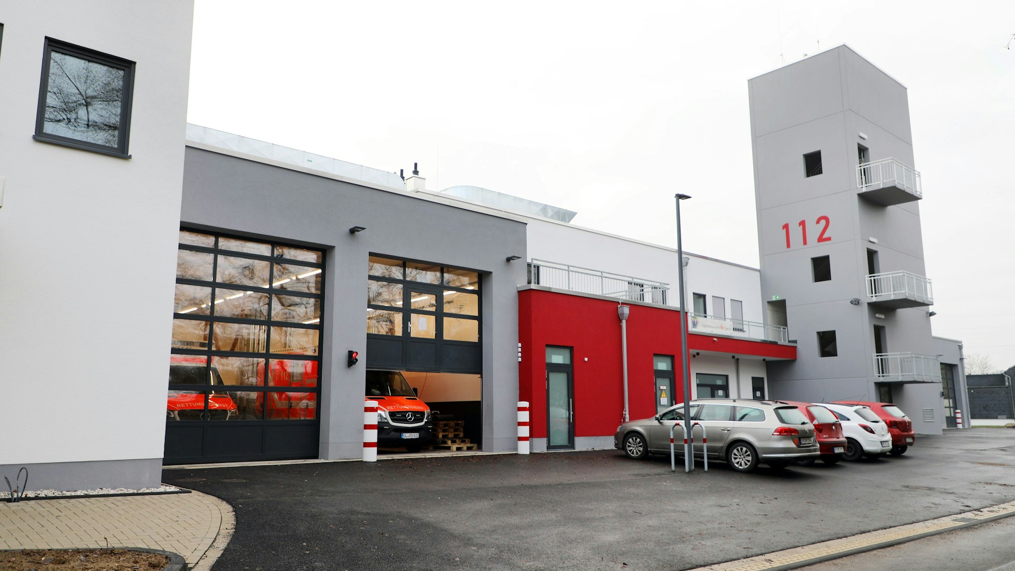 Das feuerwehrtechnische Zentrum in Overath-Steinenbrück.