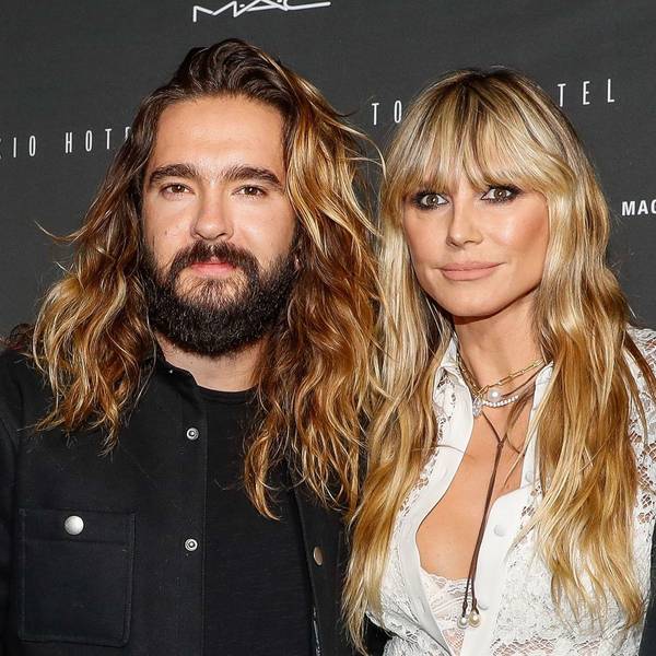 Bill Kaulitz, Tom Kaulitz und Heidi Klum.