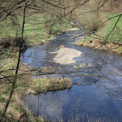 Das Wupperufer bei Wipperfürth